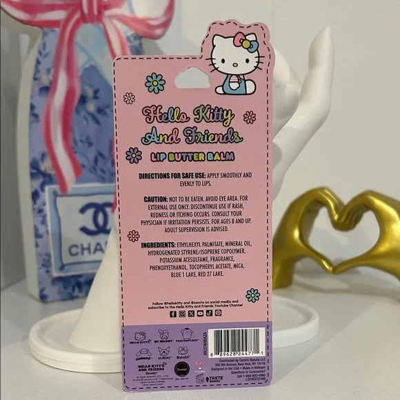 Hello Kitty Pink Lip Butter Balm with Bow Charm - Picture 2 of 2